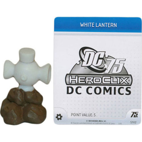 Heroclix DC DC 75th Anniversary S102 White Lantern 3D Object LE OP Kit