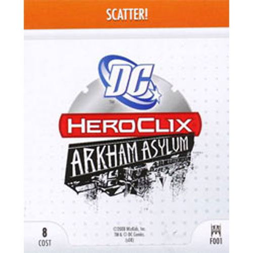 Heroclix DC Arkham Asylum F001 Scatter!