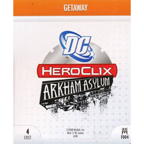Heroclix DC Arkham Asylum F004 Getaway