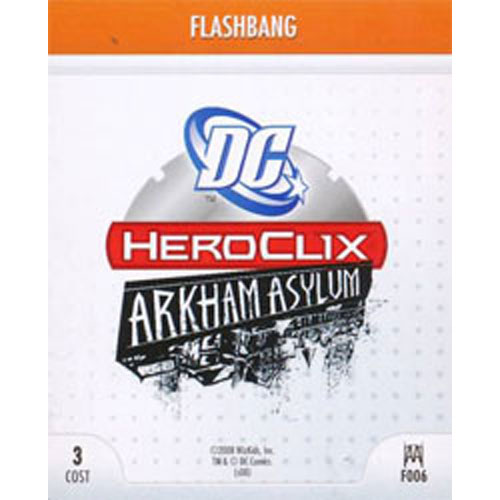 Heroclix DC Arkham Asylum F006 Flashbang