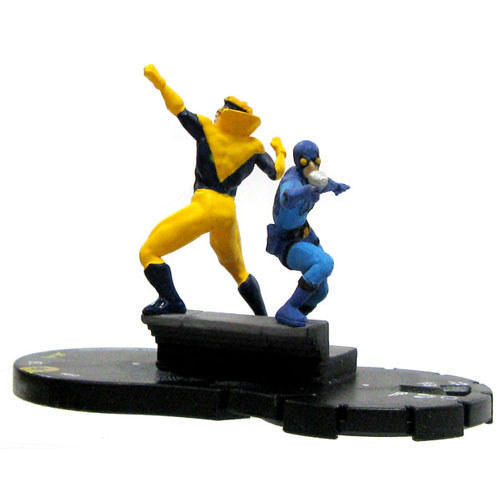 Heroclix DC Brave and the Bold 052 Blue Beetle and Booster Gold SR