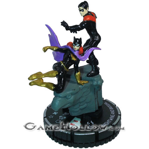 Heroclix DC Batman 100 Nightwing and Batgirl LE