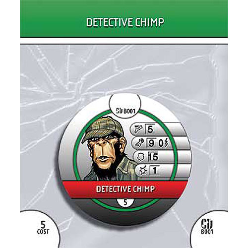 Heroclix DC Collateral Damage B001 Detective Chimp