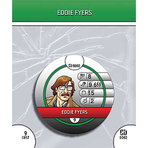 Heroclix DC Collateral Damage B002 Eddie Fyers