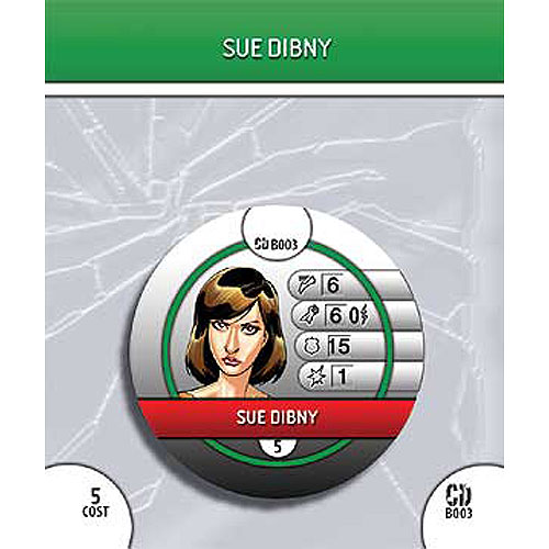 Heroclix DC Collateral Damage B003 Sue Dibney
