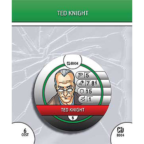 Heroclix DC Collateral Damage B004 Ted Knight