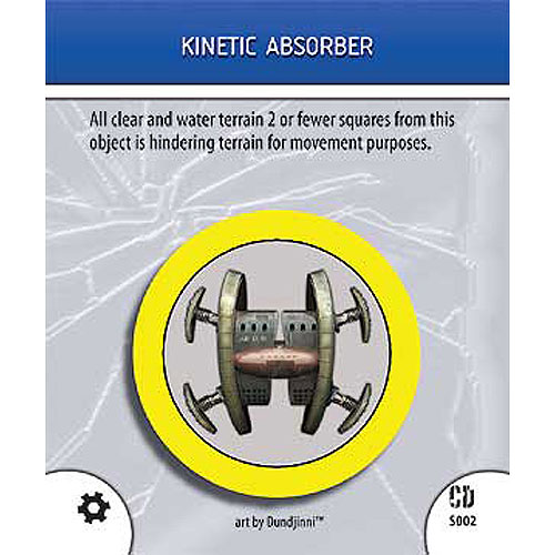 Heroclix DC Collateral Damage S002 Kinetic Absorber