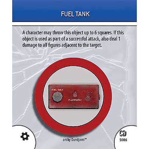 Heroclix DC Collateral Damage S006 Fuel Tank