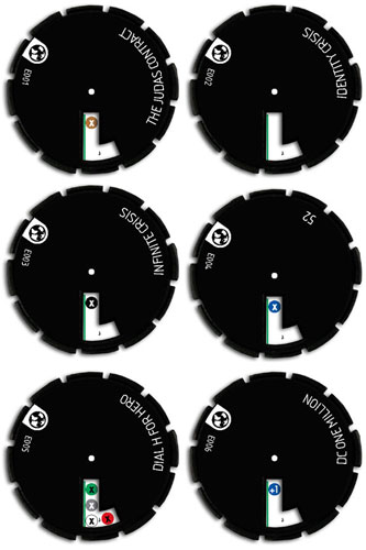 Heroclix DC Crisis Complete Event Dial Set E001-E006