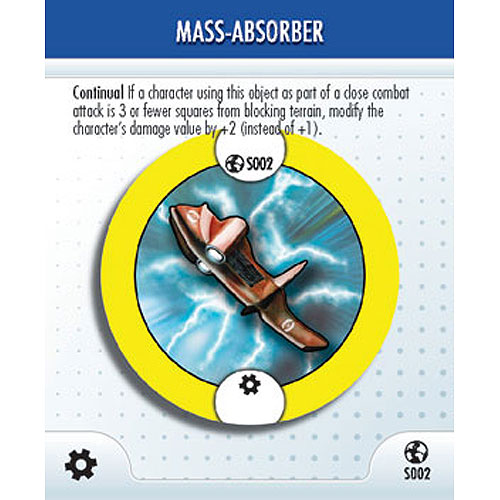 Heroclix DC Crisis S002 Mass-Absorber