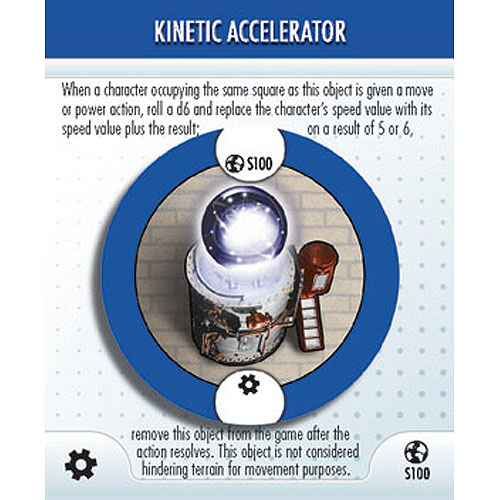 Heroclix DC Crisis S100 Kinetic Accelerator LE