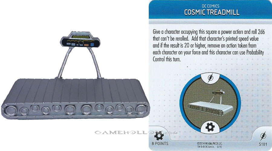 Heroclix DC Flash S101 Cosmic Treadmill LE OP Kit