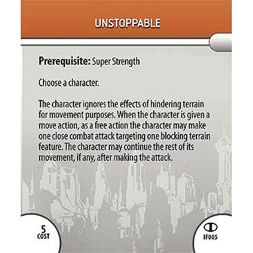 Heroclix DC Icons IF005 Unstoppable