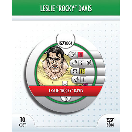 Heroclix DC Justice League B004 Leslie "Rocky" Davis