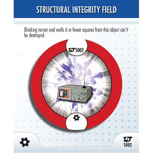 Heroclix DC Justice League S002 Structural Integrity Field