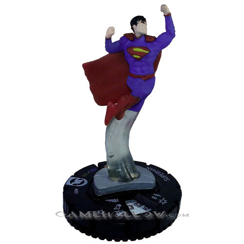 Heroclix DC Justice League Strategy Game 001 Superman (Switchclix)