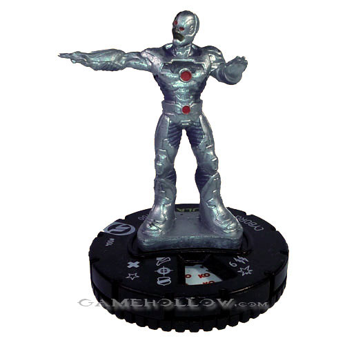 Heroclix DC Justice League Strategy Game 004 Cyborg (Switchclix)