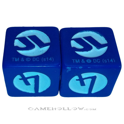 Heroclix DC Justice League Strategy Game Dice Set Justice League Engraved (Strategy Game)
