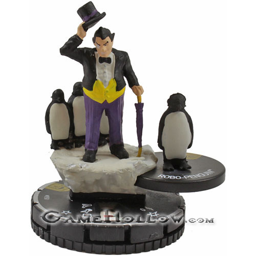 Heroclix DC Jokers Wild 050 Penguin SR +Robo Toy