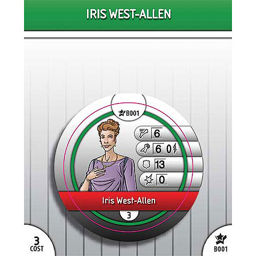 Heroclix DC Legacy B001 Iris West-Allen