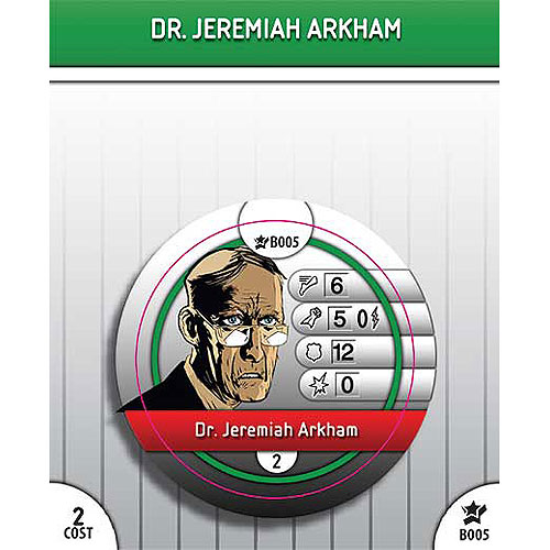 Heroclix DC Legacy B005 Dr Jeremiah Arkham
