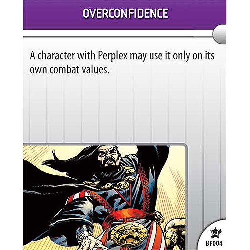 Heroclix DC Legacy BF004 Overconfidence