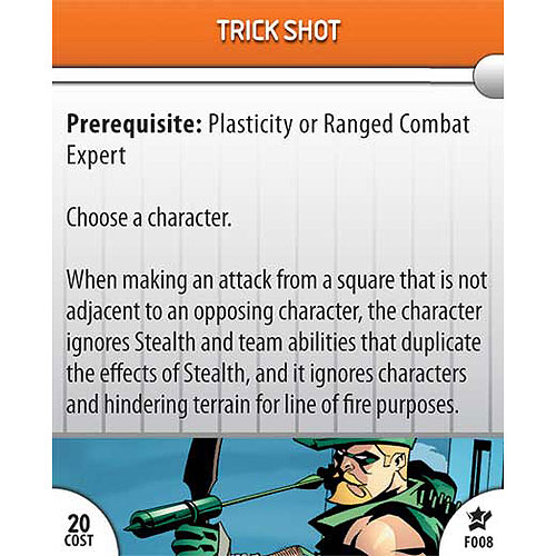 Heroclix DC Legacy F008 Trick Shot