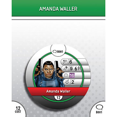 Heroclix DC Origin B001 Amanda Waller