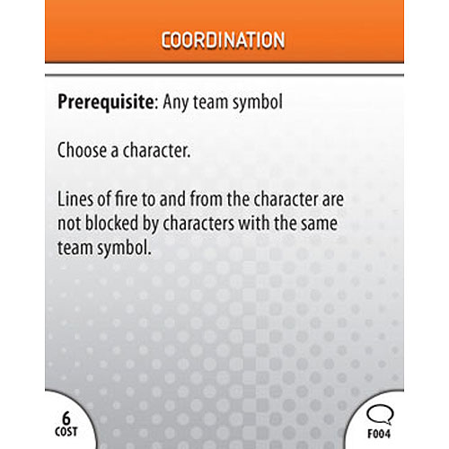 Heroclix DC Origin F004 Coordination