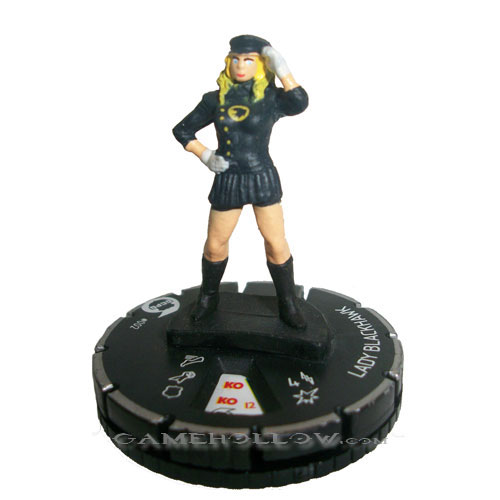 Heroclix DC Streets of Gotham  002 Lady Blackhawk (Fast Forces)