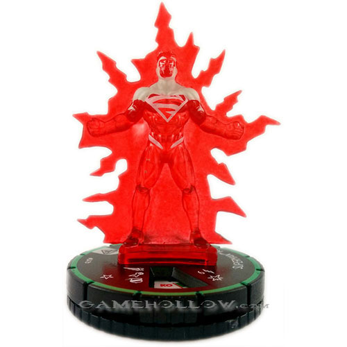 Heroclix DC Superman Wonder Woman 041b Superman Red SR Chase Prime