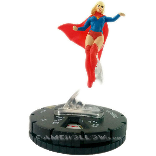 Heroclix DC Superman Wonder Woman 053a Supergirl SR