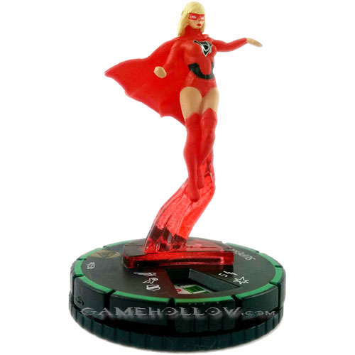 Heroclix DC Superman Wonder Woman 053b Supergirl Red Lantern SR Chase Prime