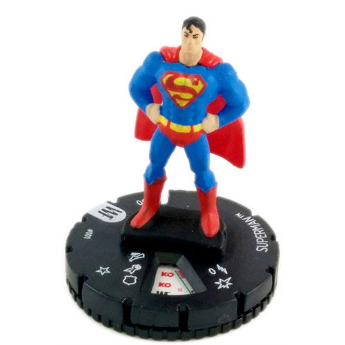 Heroclix DC Worlds Finest 001 Superman (Invulnerable)