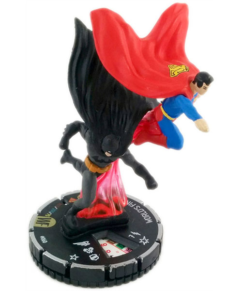 Heroclix DC Worlds Finest 060 World's Finest SR (Batman Superman)