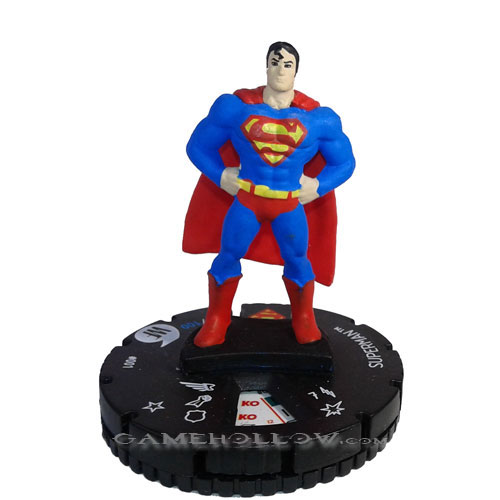 Heroclix DC Worlds Finest  001 Superman (Fast Forces)