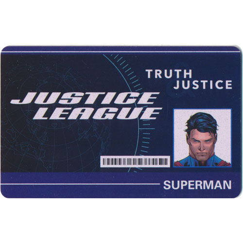 Heroclix DC Worlds Finest WFID-001 ID Card Superman