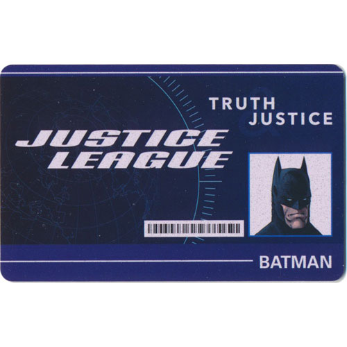 Heroclix DC Worlds Finest WFID-002 ID Card Batman