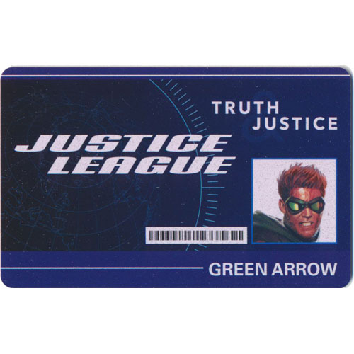 Heroclix DC Worlds Finest WFID-004 ID Card Green Arrow