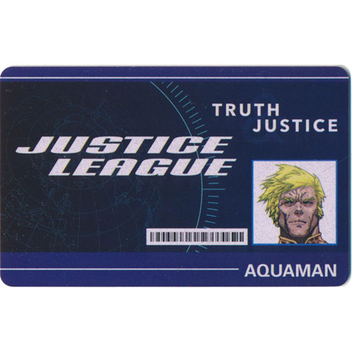 Heroclix DC Worlds Finest WFID-005 ID Card Aquaman