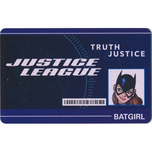 Heroclix DC Worlds Finest WFID-006 ID Card Batgirl