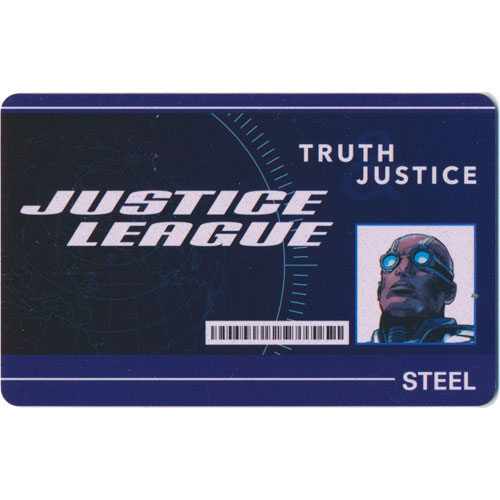 Heroclix DC Worlds Finest WFID-011 ID Card Steel