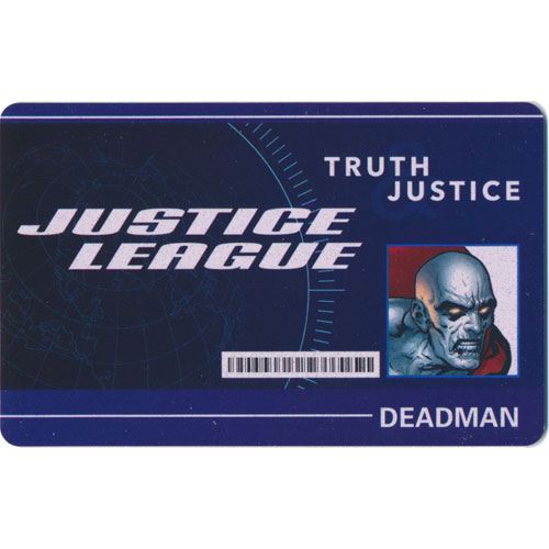 Heroclix DC Worlds Finest WFID-016 ID Card Deadman