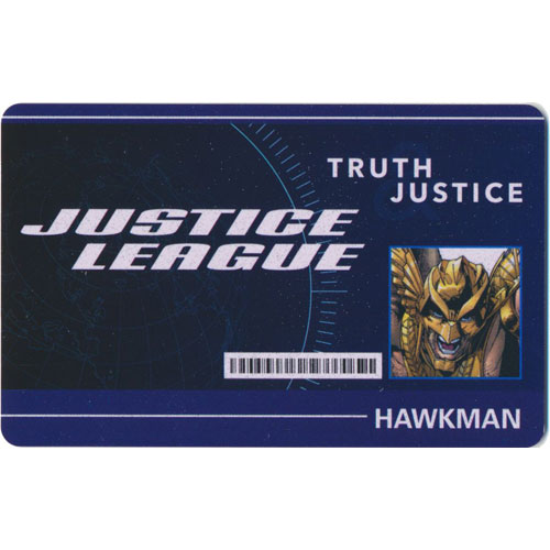 Heroclix DC Worlds Finest WFID-018 ID Card Hawkman