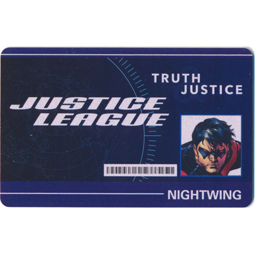Heroclix DC Worlds Finest WFID-020 ID Card Nightwing