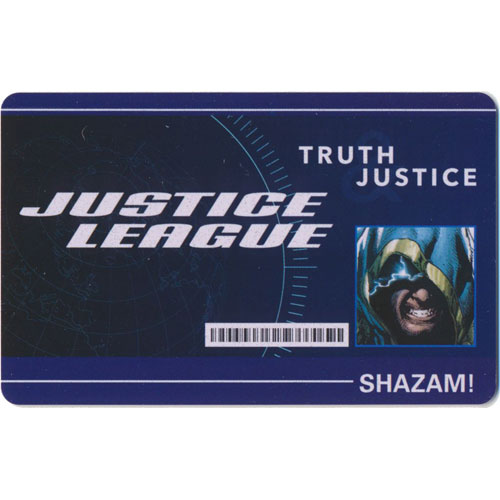 Heroclix DC Worlds Finest WFID-021 ID Card Shazam!