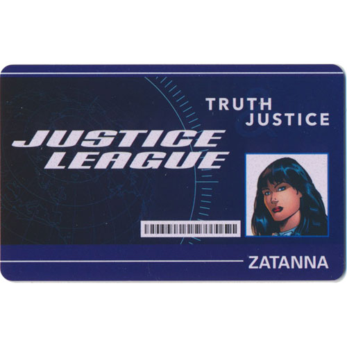 Heroclix DC Worlds Finest WFID-024 ID Card Zatanna