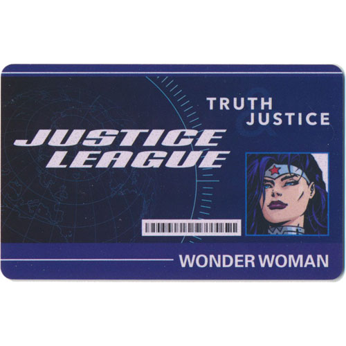 Heroclix DC Worlds Finest WFID-102 ID Card Wonder Woman