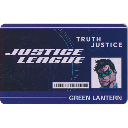 Heroclix DC Worlds Finest WFID-103 ID Card Green Lantern