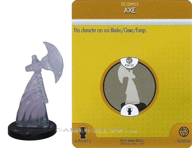 #R201.02 - Construct White Axe 3D Relic SR